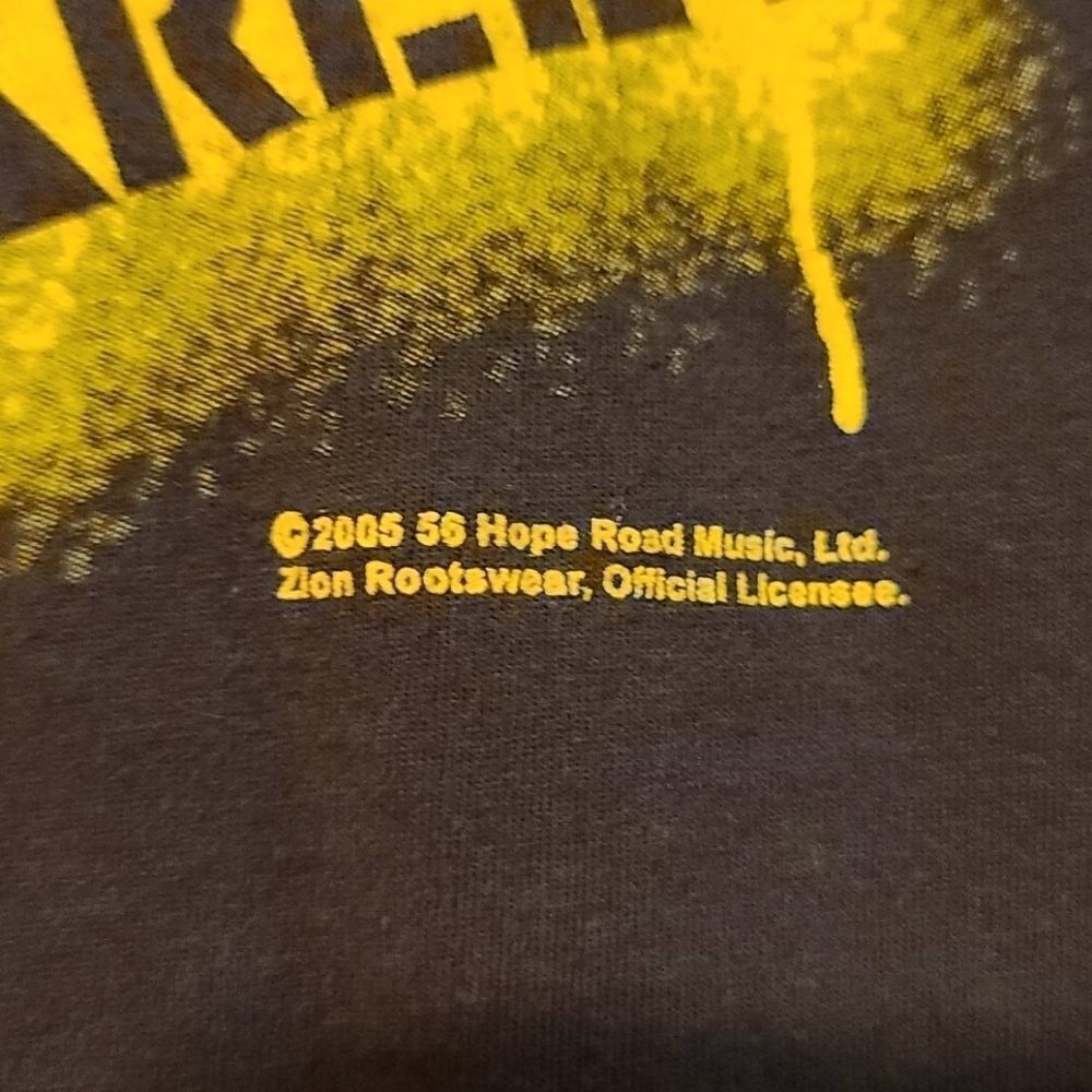 Zion Rootswear 2005 Bob Marley shirt - Picture 3 of 10